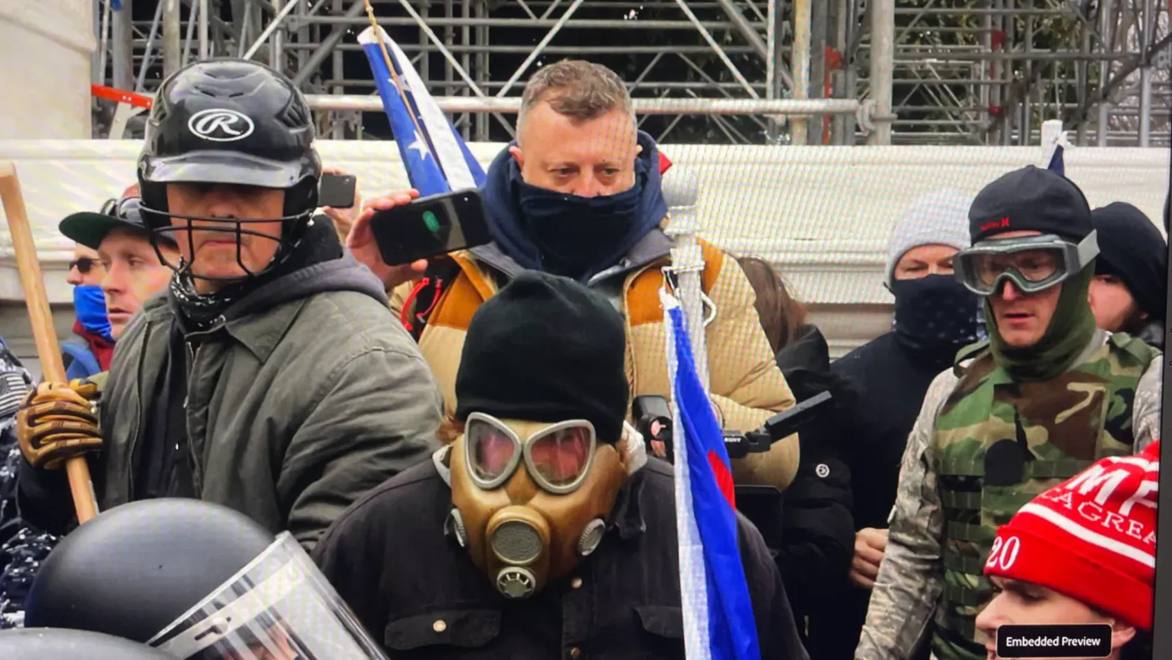 Nick Quested filming January 6