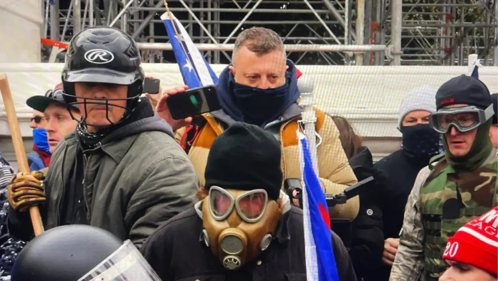 Nick Quested filming January 6