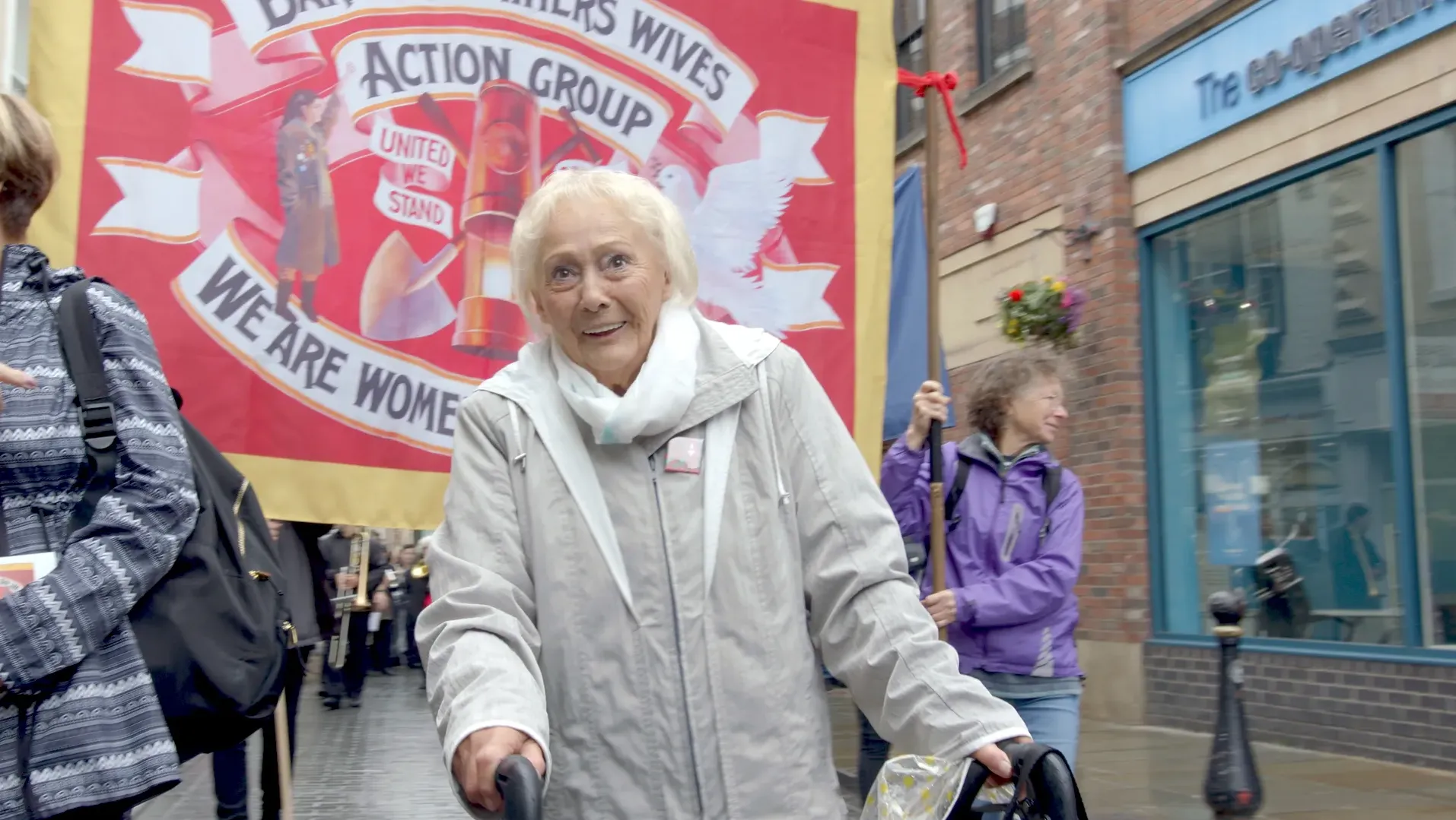 Betty Cook of National Women Against Pit Closures