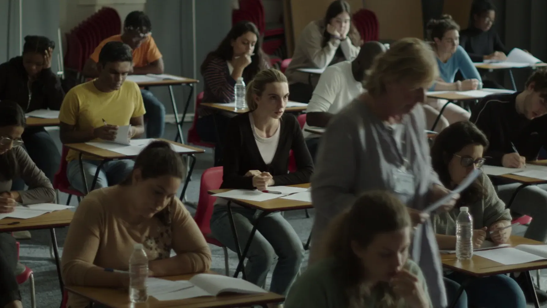 Students in exam hall