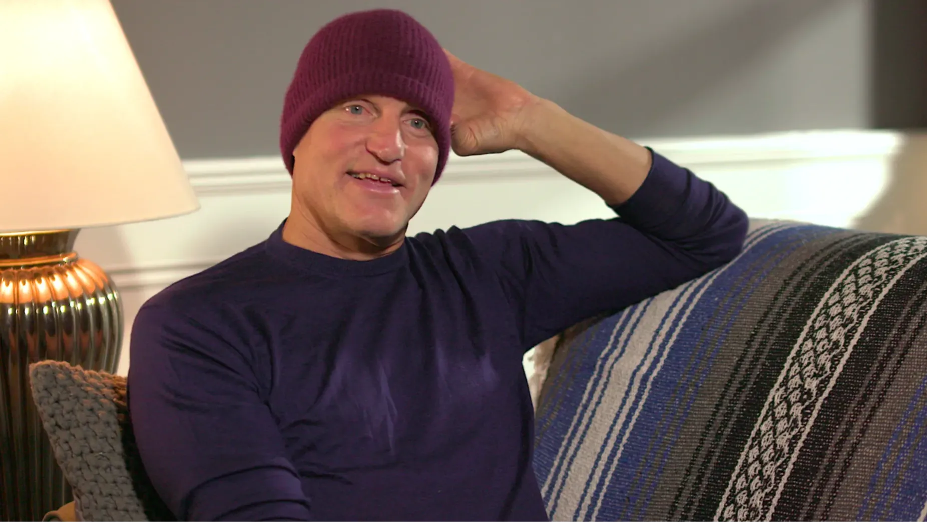 Actor, Writer, Producer & Director of Lost in London Live Woody Harrelson as interviewed for the documentary