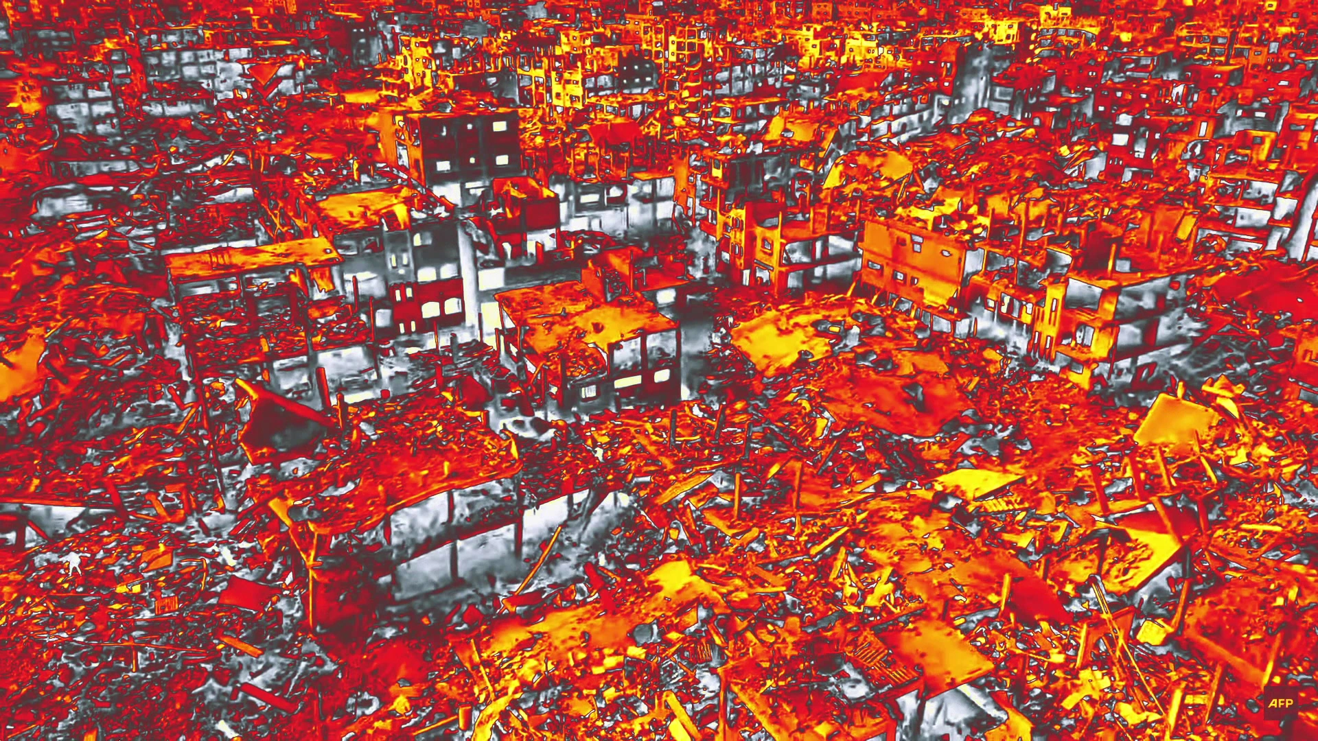 destruction in Gaza