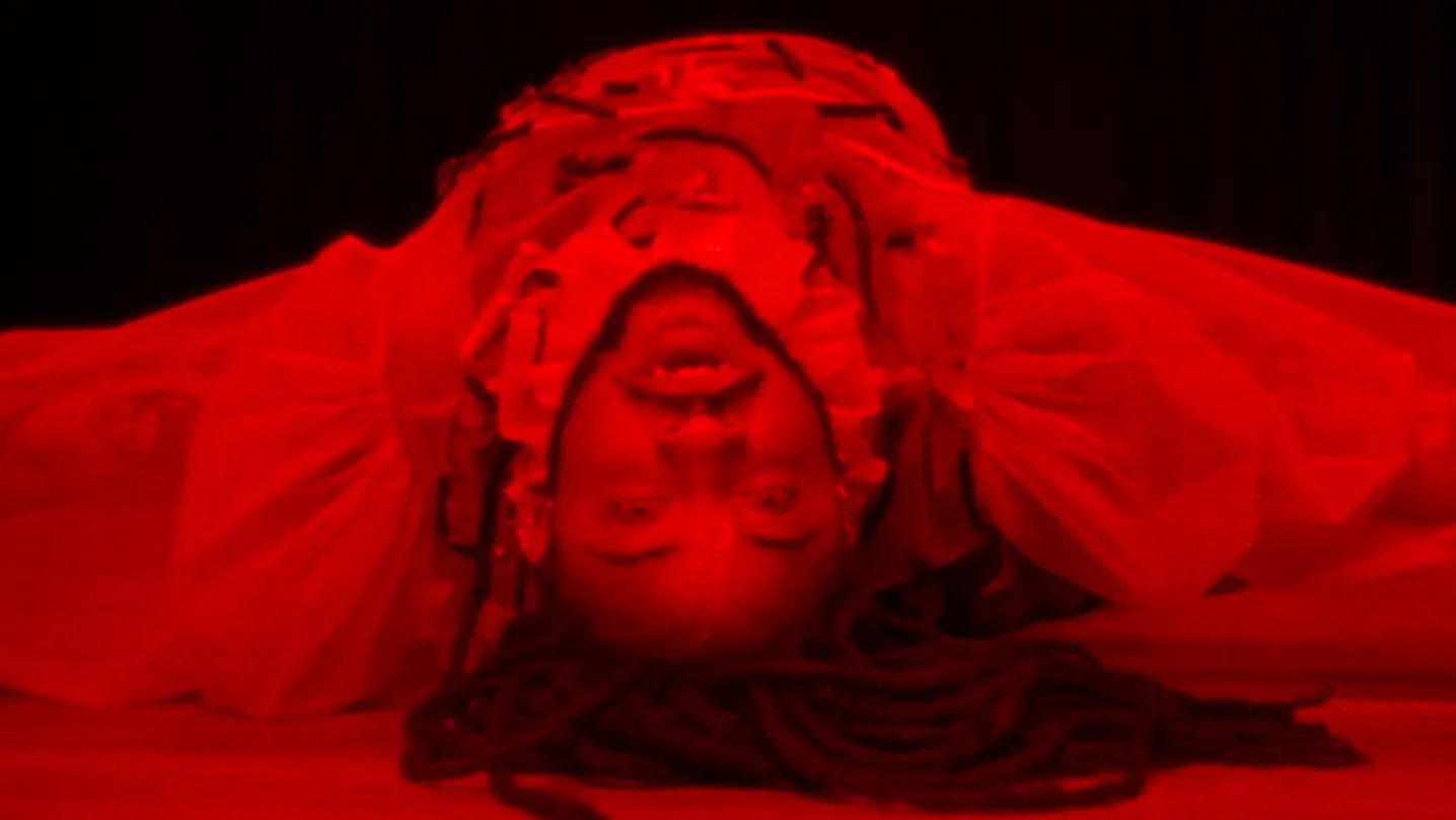 Vampire Daddy (James Parnell) vogue dips in RESURRECT ME AS A PARASITE