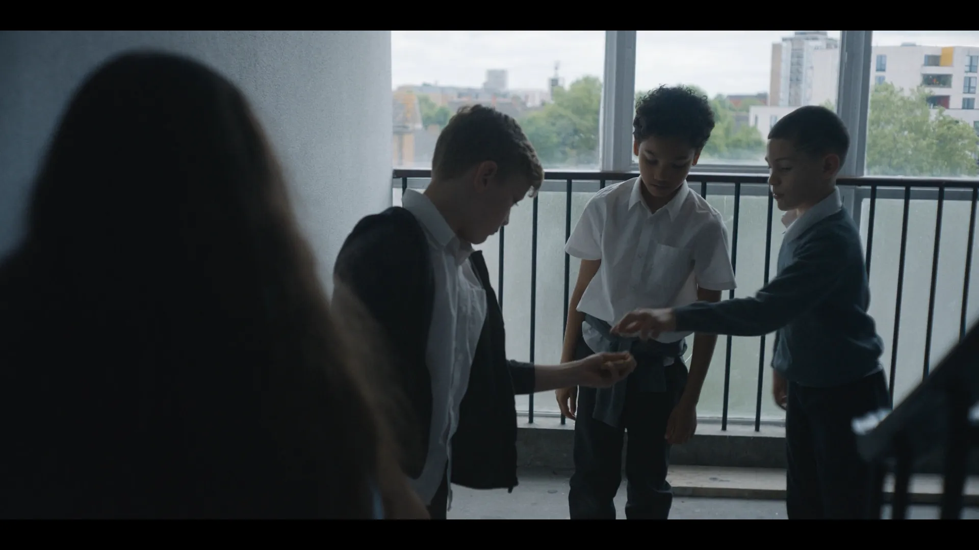 Vincent Crick, Romeo Viva and  Sufyaan Quyam in In the Clouds Film by Alexandra Bahíyyih Wain