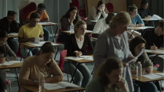 Students in exam hall