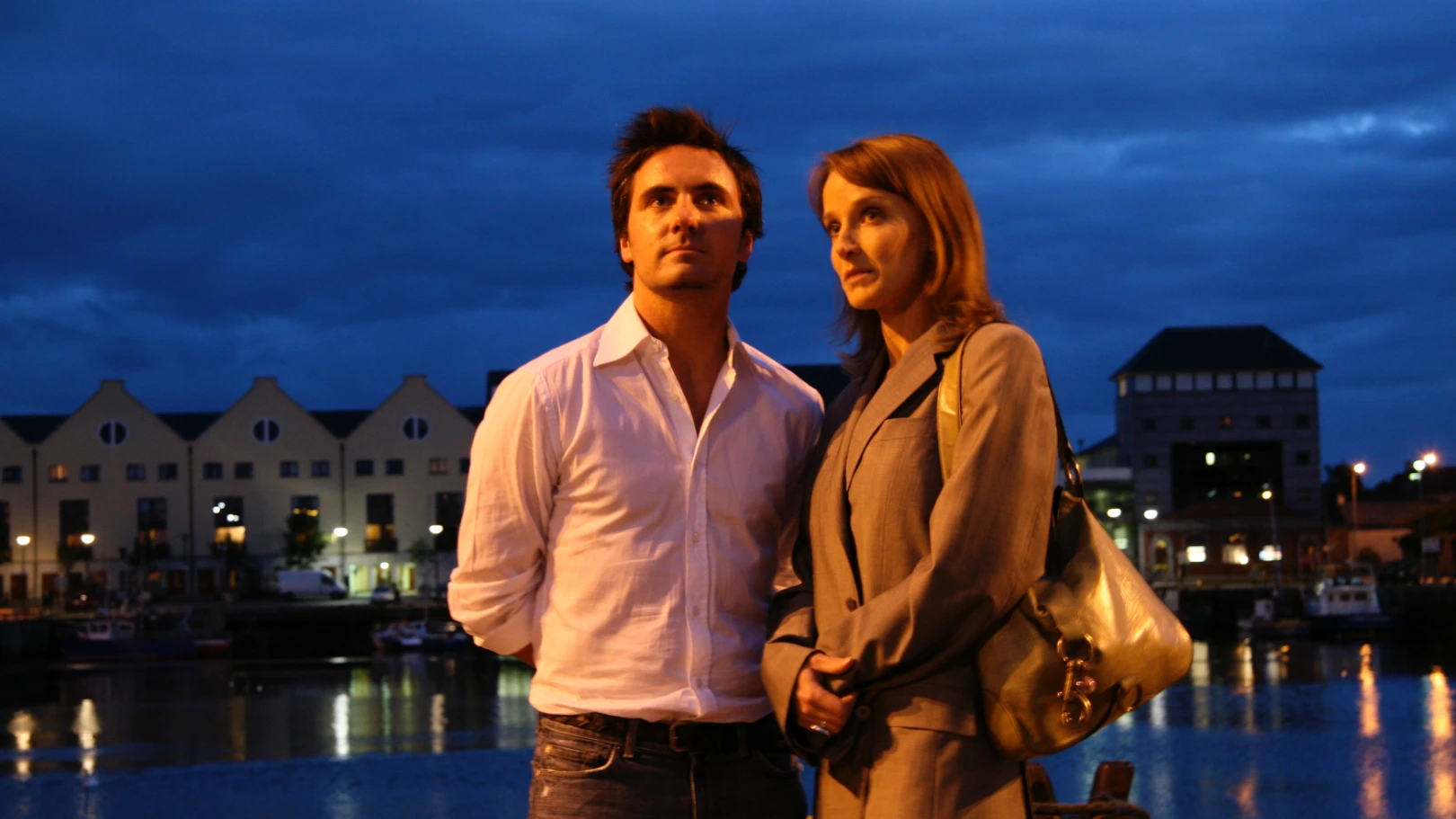 Two characters on Galway Bay