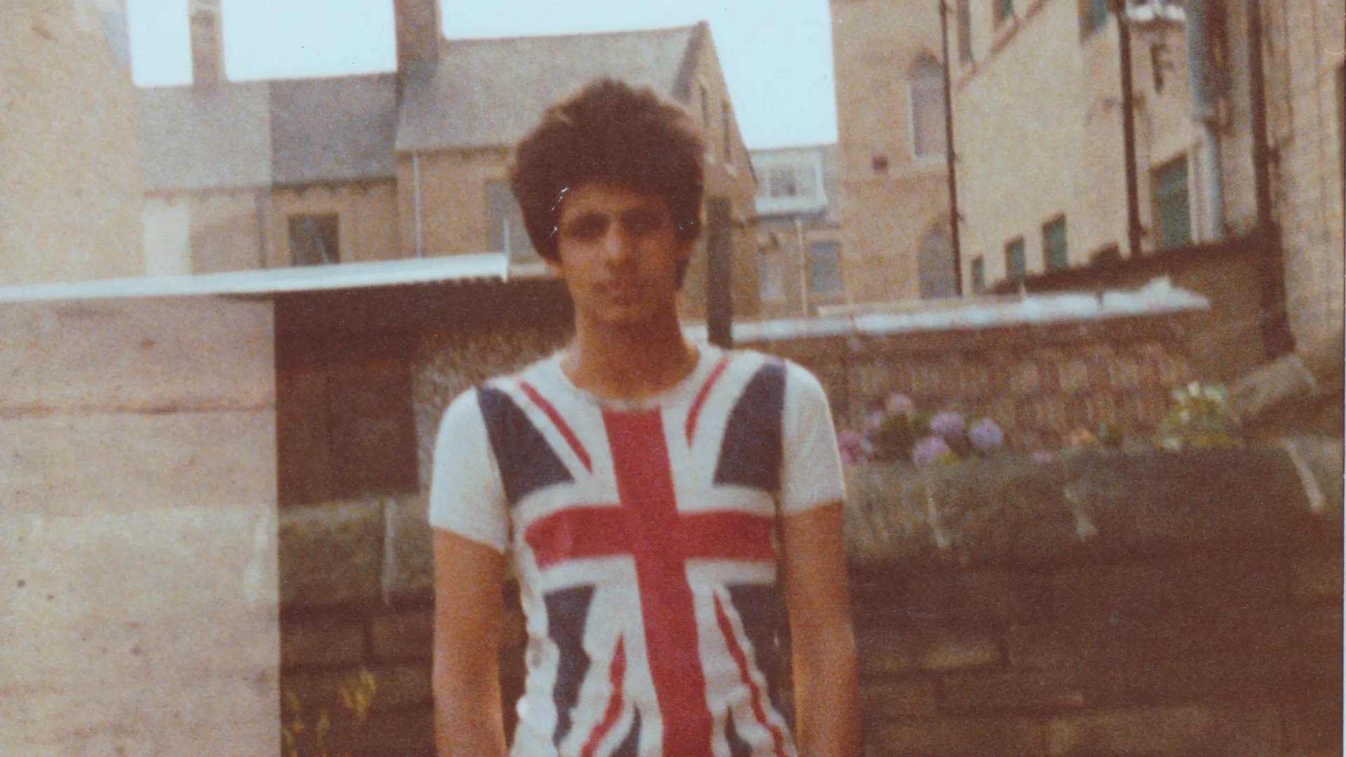 Aki Nawaz as a young punk