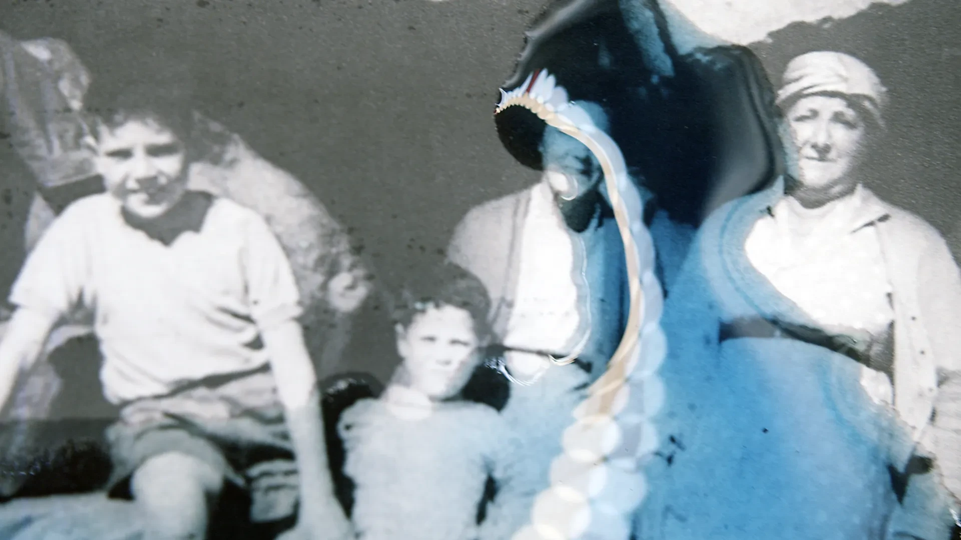 Image of photograph in water.