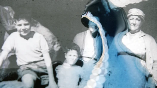 Image of photograph in water.