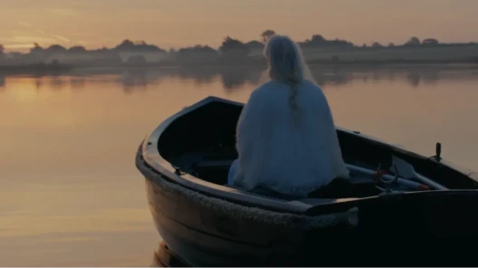 woman in boat