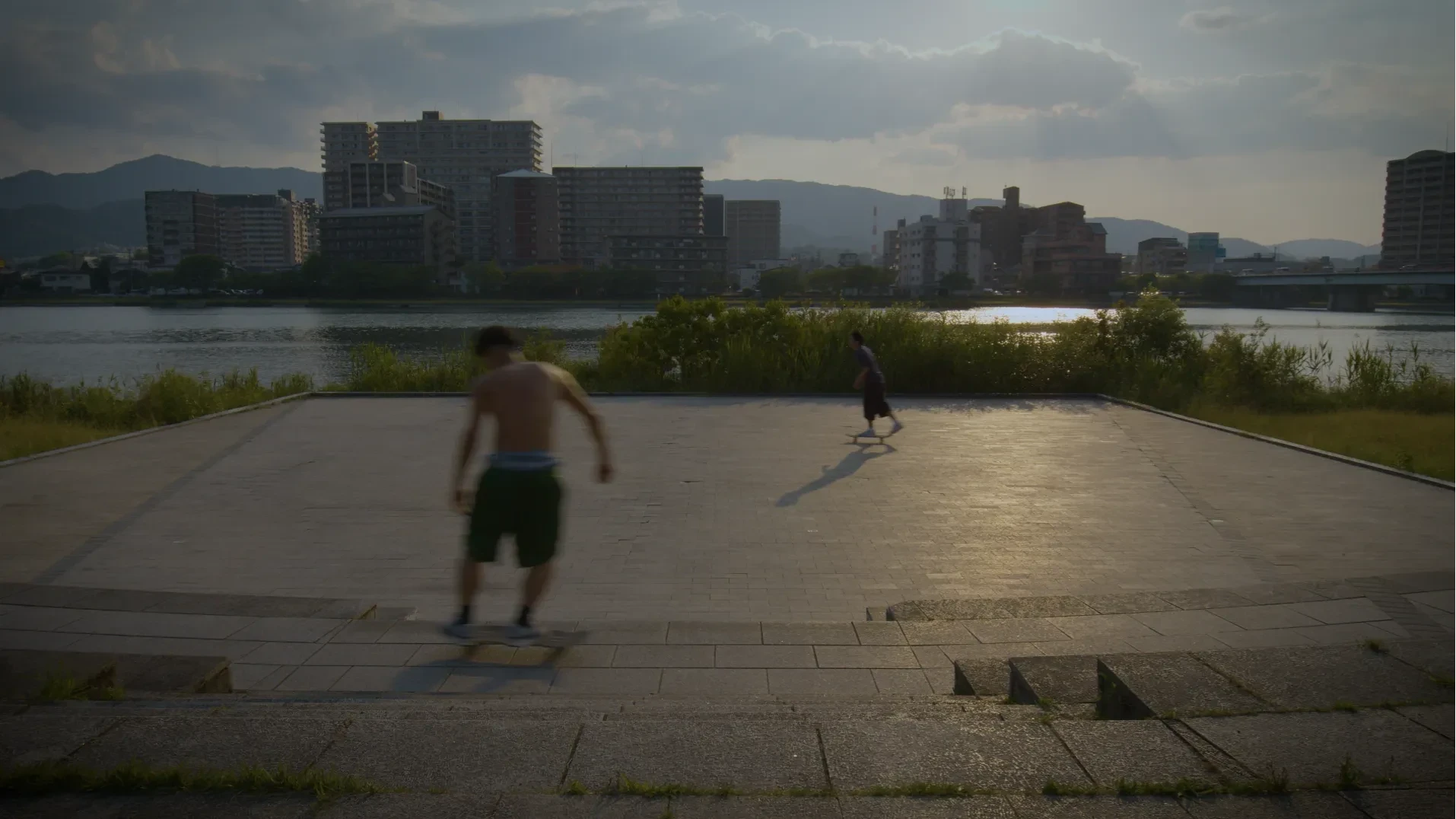 Skaters in Shiga, Japan