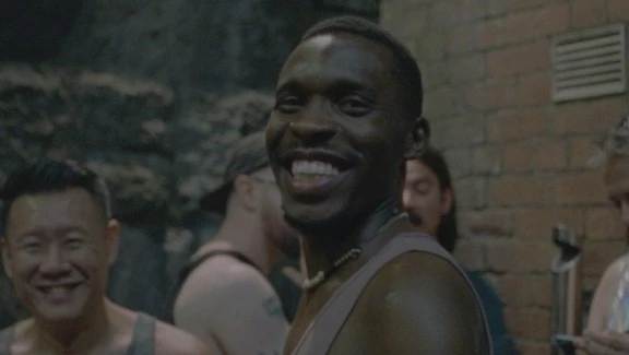 16mm colour still of party goes at Hot Mess Disco, Glasgow September 2024