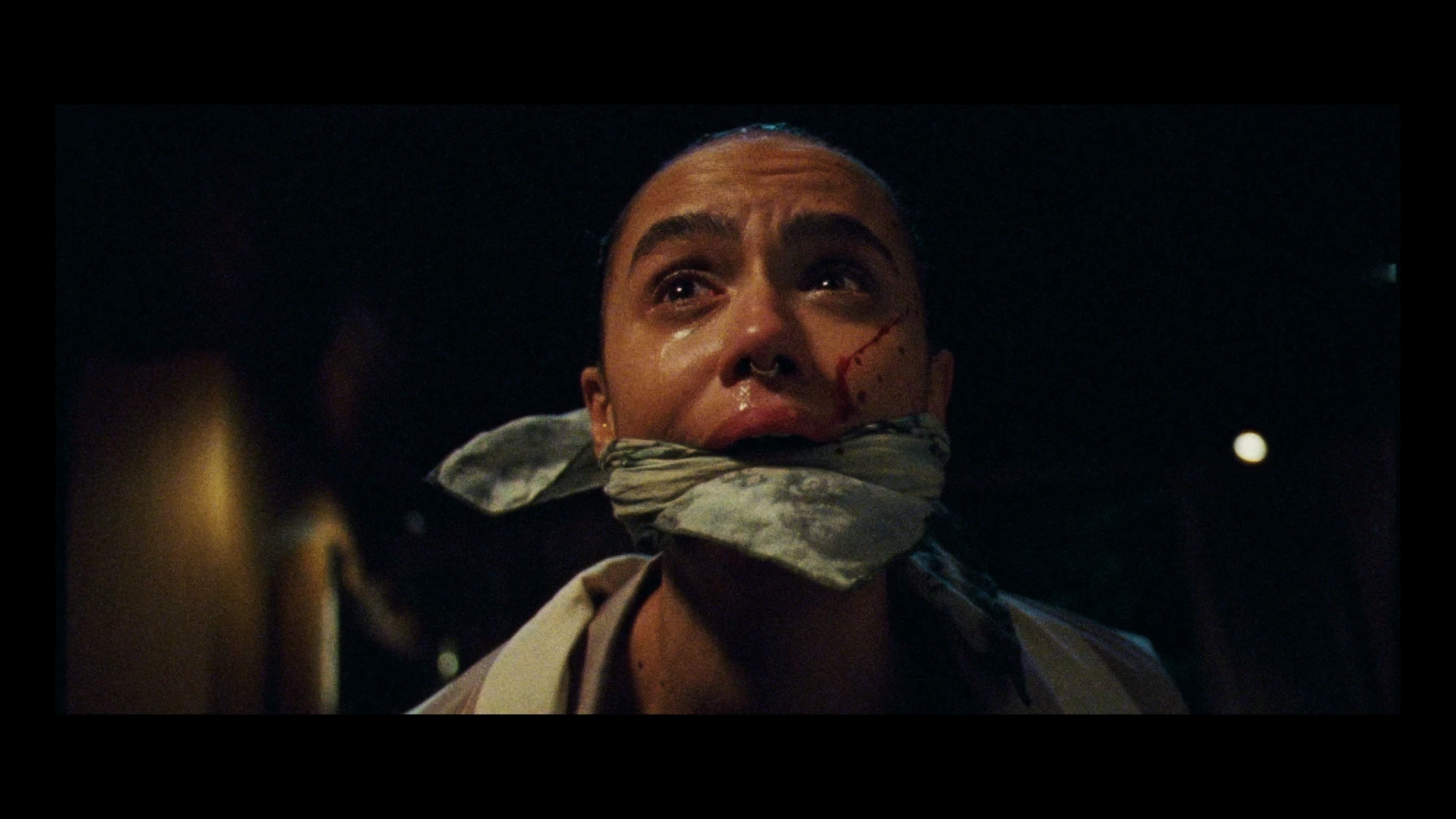 Nathalie Emmanuel as Gabby during the home invasion