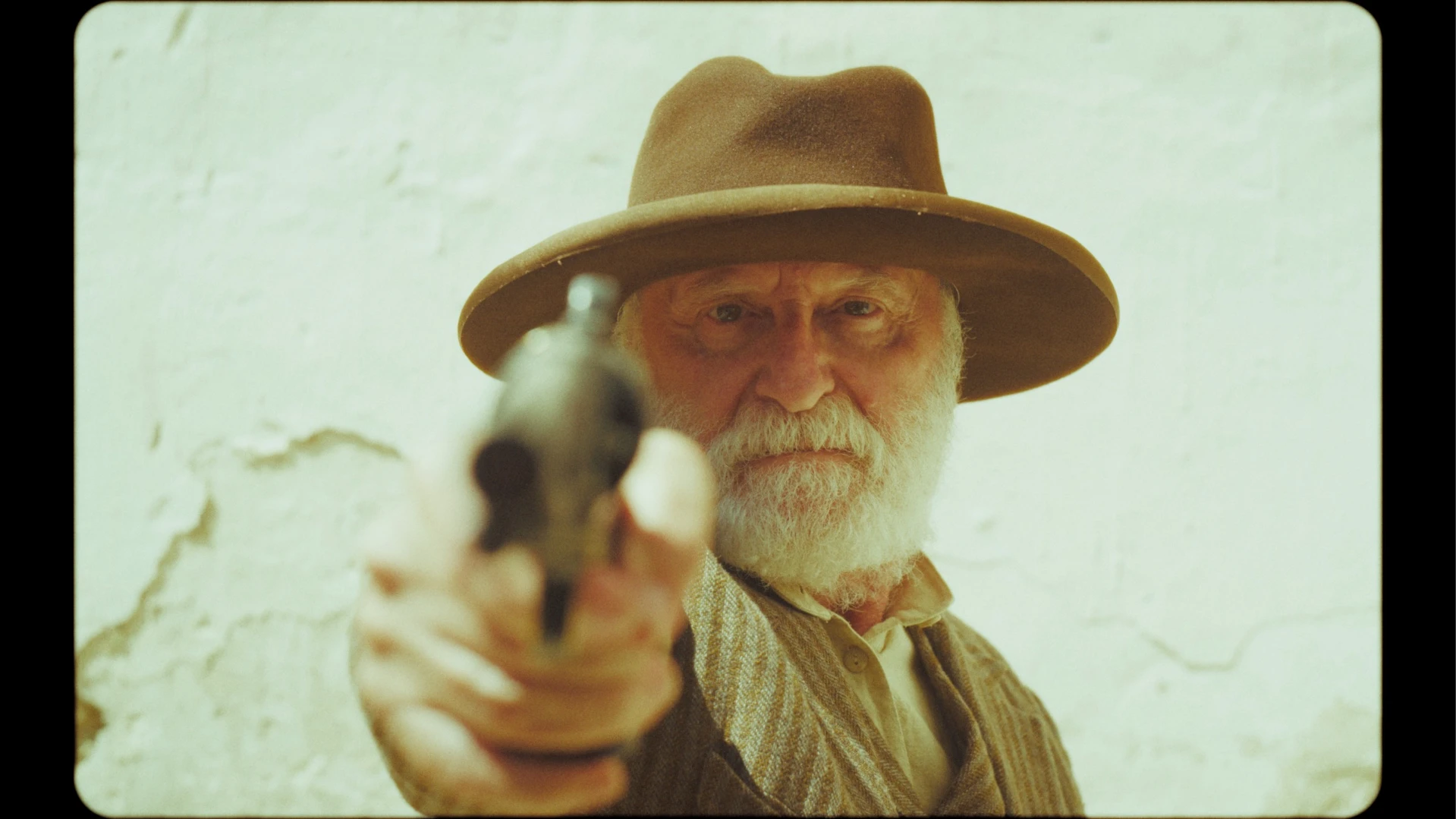 Bandit Michele Di Gè, as an old man reflecting on his outlaw life.