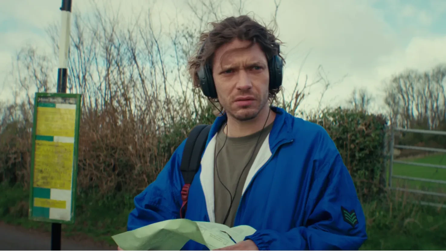 Jay trying to figure out his route.