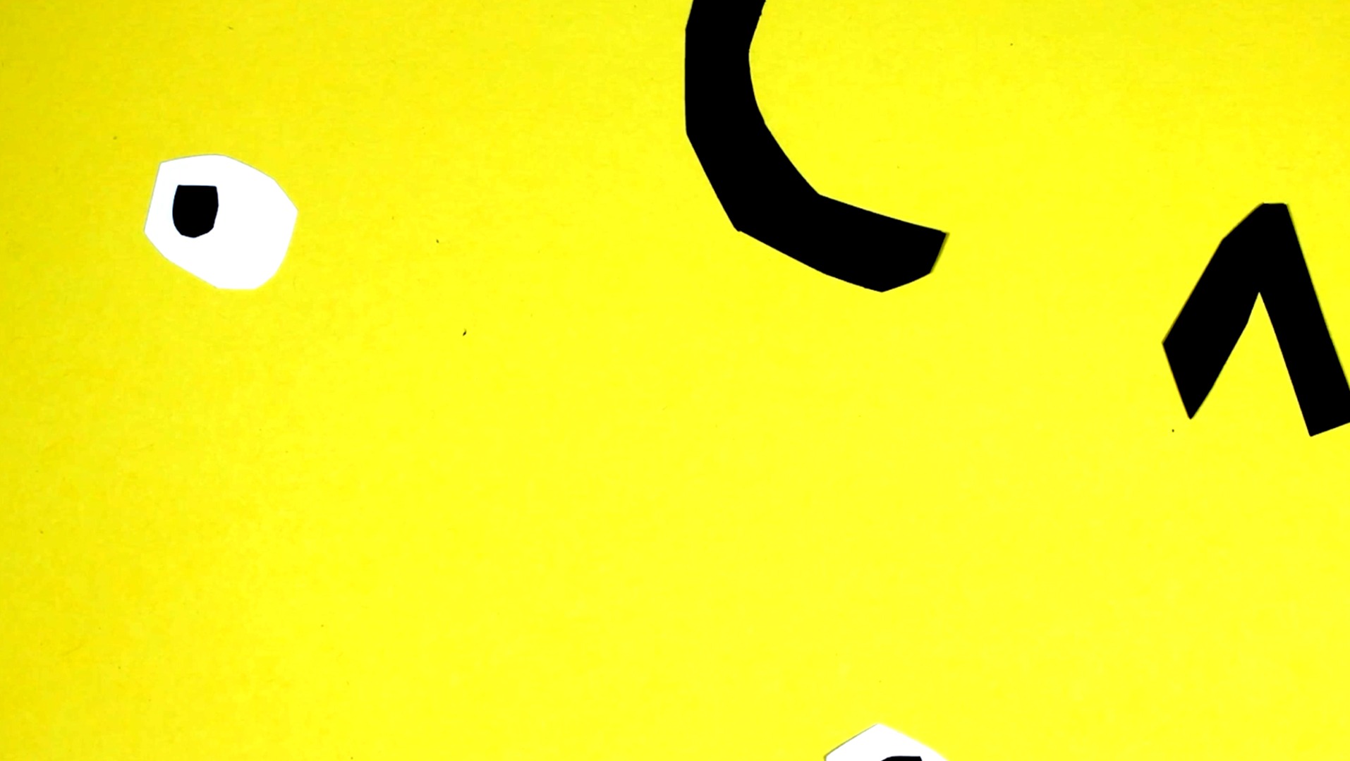 yellow orange green blue red cut