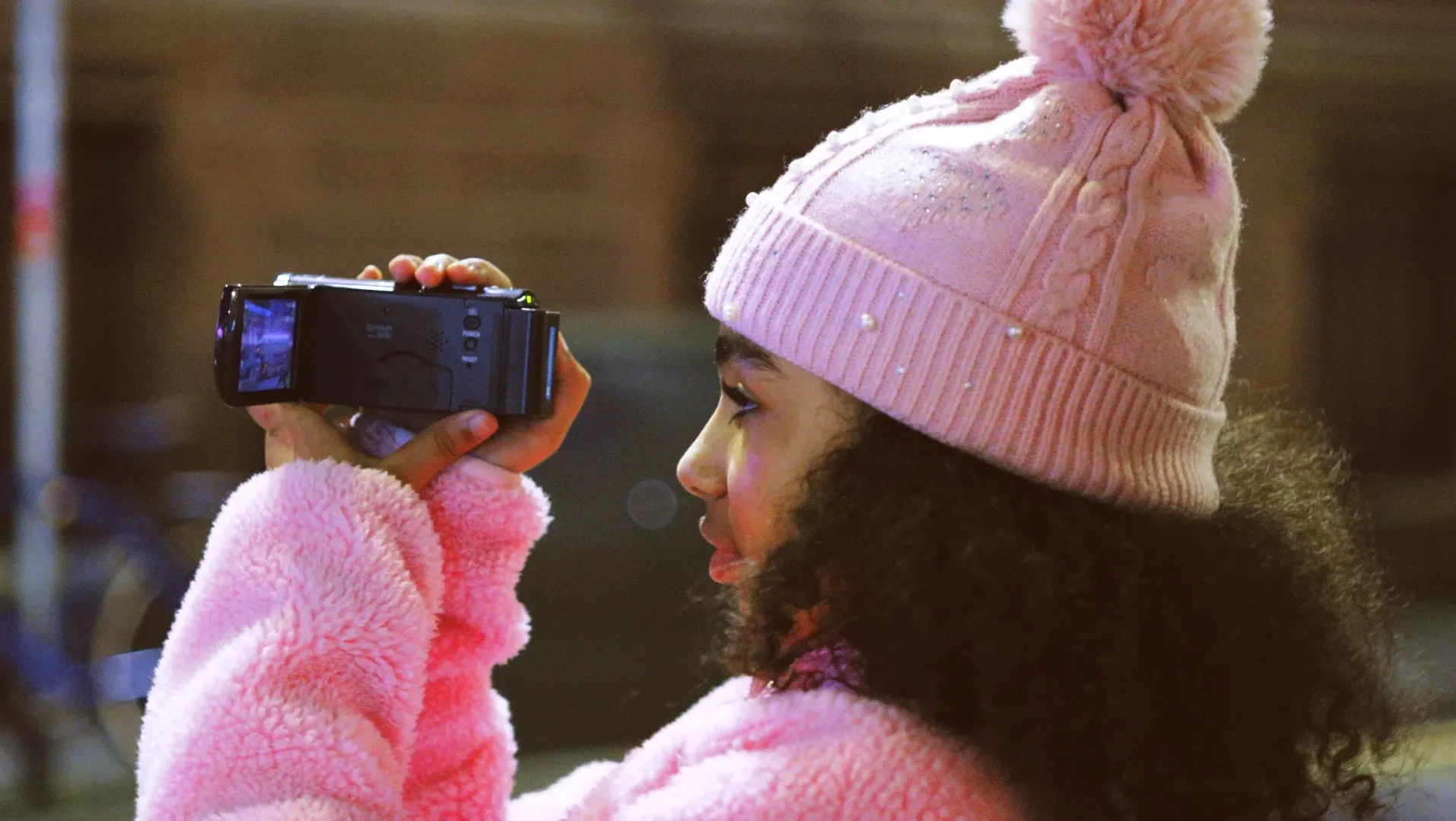A child with camera