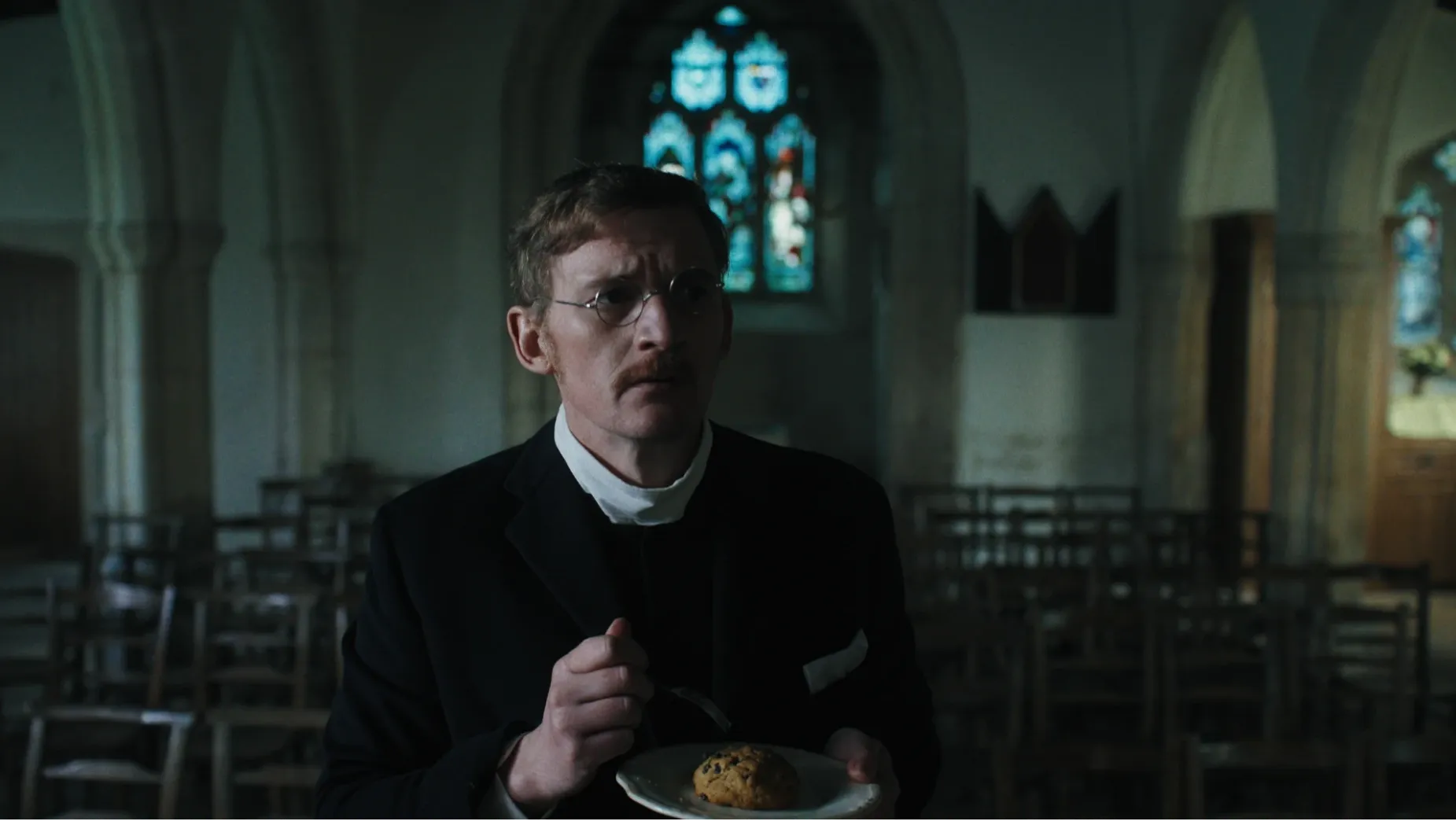 Reverend Perry hears something in church