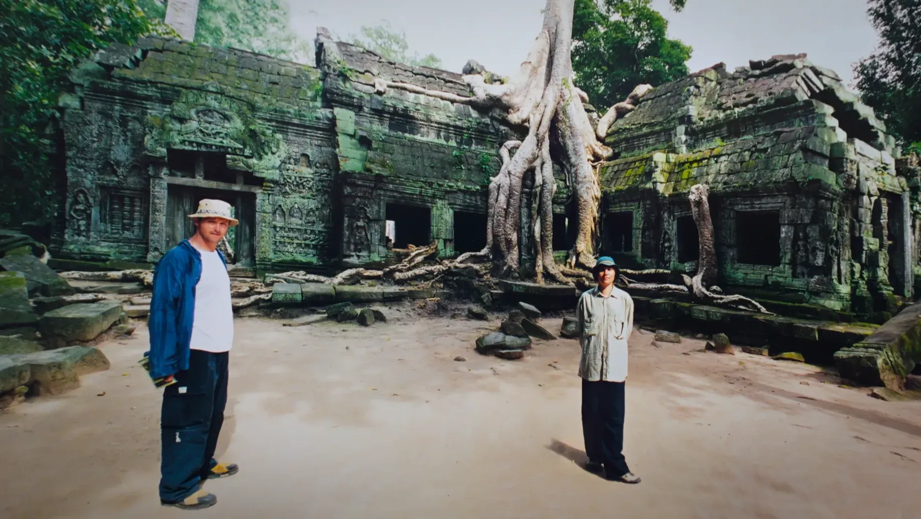 Christine Molloy and Joe Lawlor in Ankor Wat