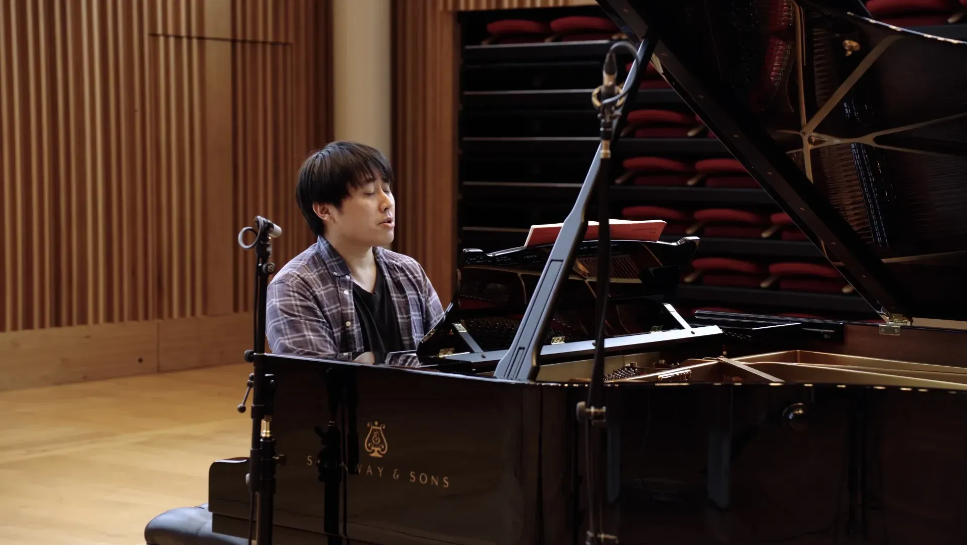 George Xiaoyuan Fu is lost in the moment as records an album of Schubert's late music