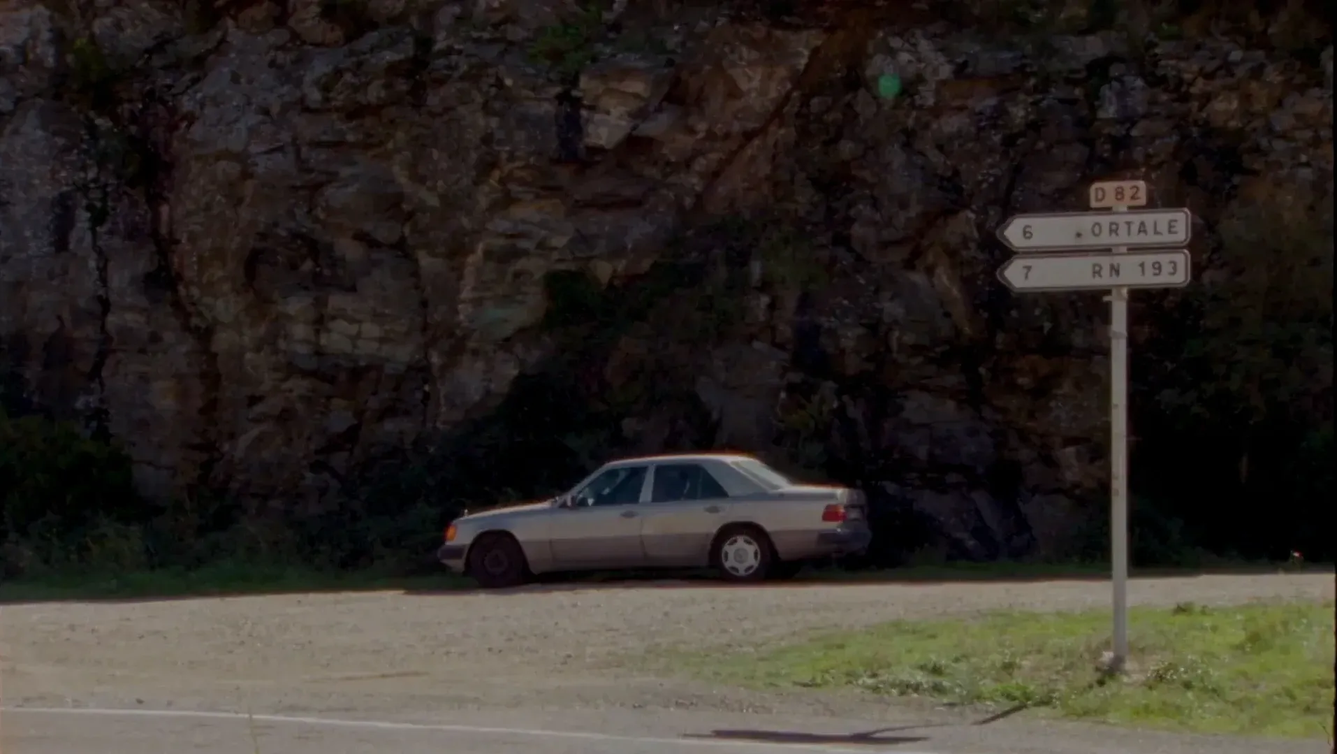 Image of a car at the side of a road