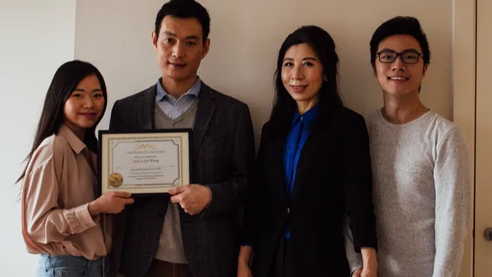 Unity showing love and appreciation within a British Chinese family