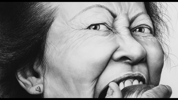 Love Bite: Laurie Lipton and her disturbing black and white drawings
