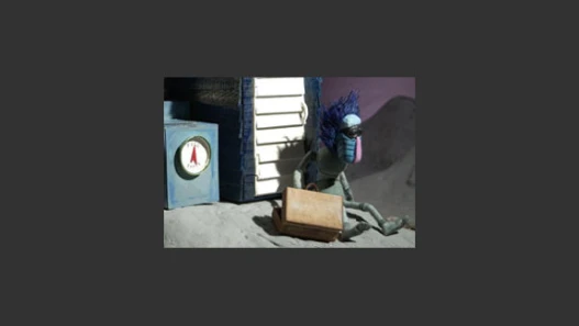 Baboon on the Moon
