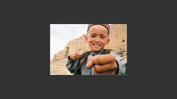 The Boy who Plays on the Buddhas of Bamiyan